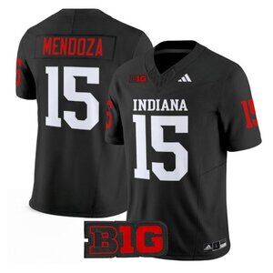 Mens Youths Optional Item For Fernando Mendoza Black Stitched Jersey Vapor